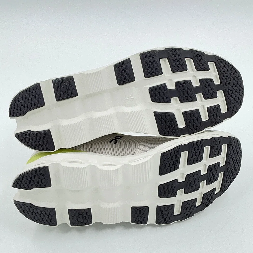 On Running Cloudstratus 3 Womens Size 10 White Lime Road Shoes NEW Sneakers $179